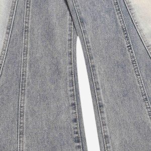 Concert Outfit Acid Wash Spray Baggy Jeans