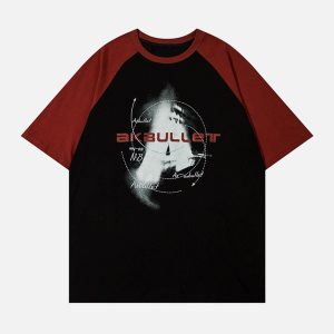 Concert Outfit AKBullet Print Tee