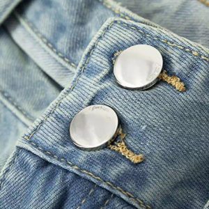 Concert Outfit American Gradient Bleach Wash Vintage Jeans