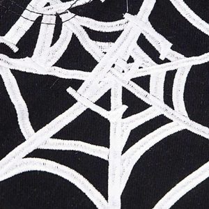 Concert Outfit American High Street Embroidered Spider Jeans