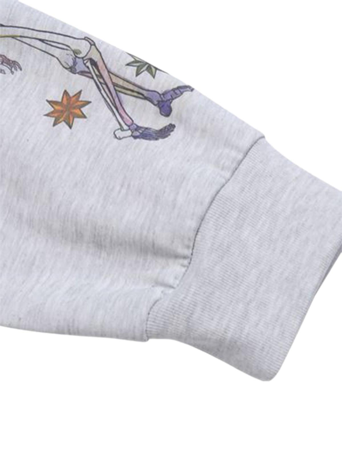 Concert Outfit American High Street Graffiti Long Sleeve T-Shirt Concert Outfit American High Street Graffiti Long Sleeve T-Shirt