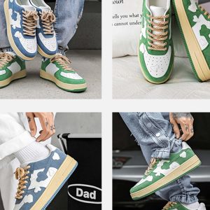 Concert Outfit American High Street Retro Casual Shoes