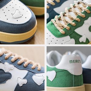 Concert Outfit American High Street Retro Casual Shoes