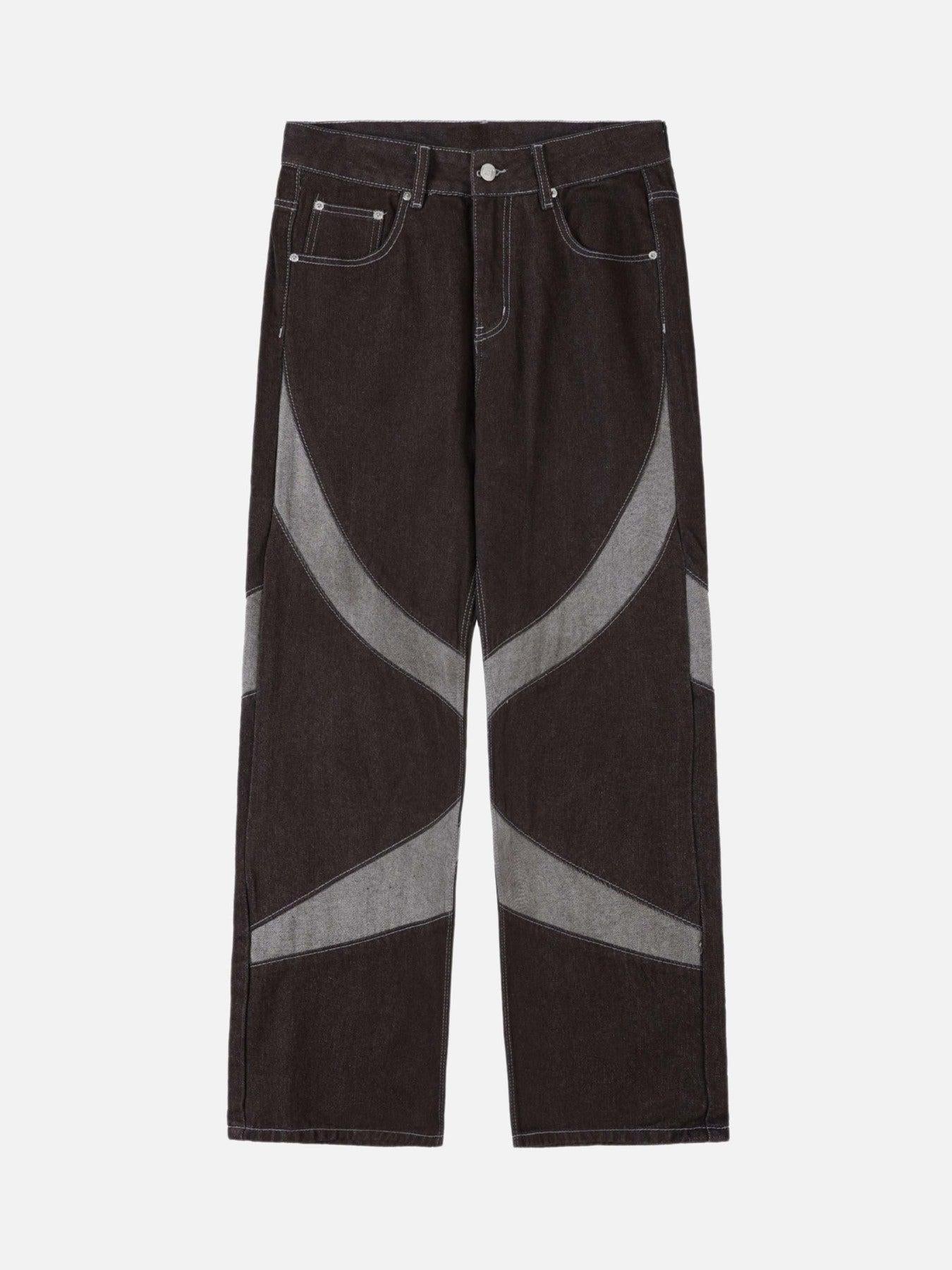 Concert Outfit American Patchwork Jeans Concert Outfit American Patchwork Jeans