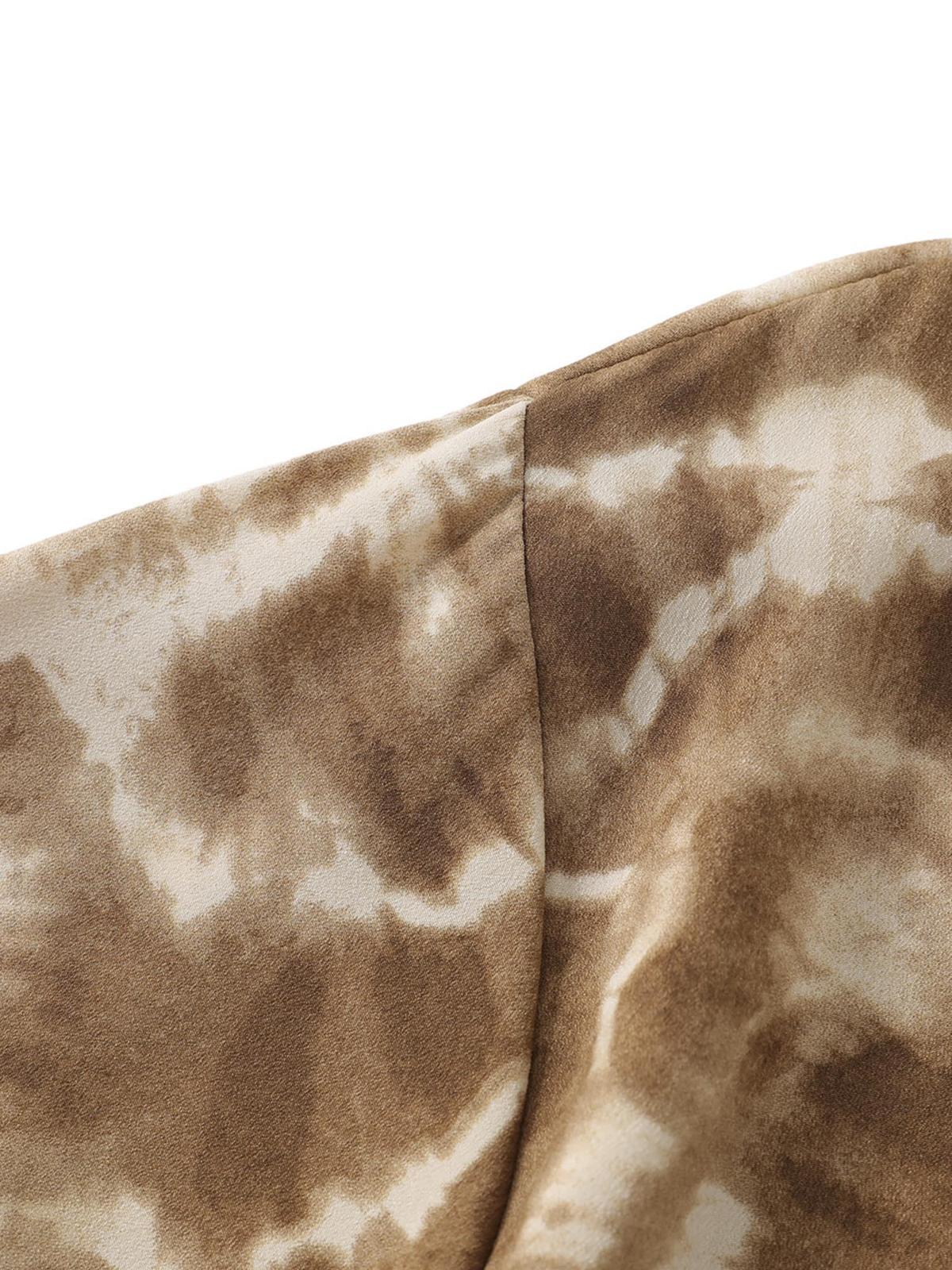 Concert Outfit American Retro All-Over Print Shirt Concert Outfit American Retro All-Over Print Shirt