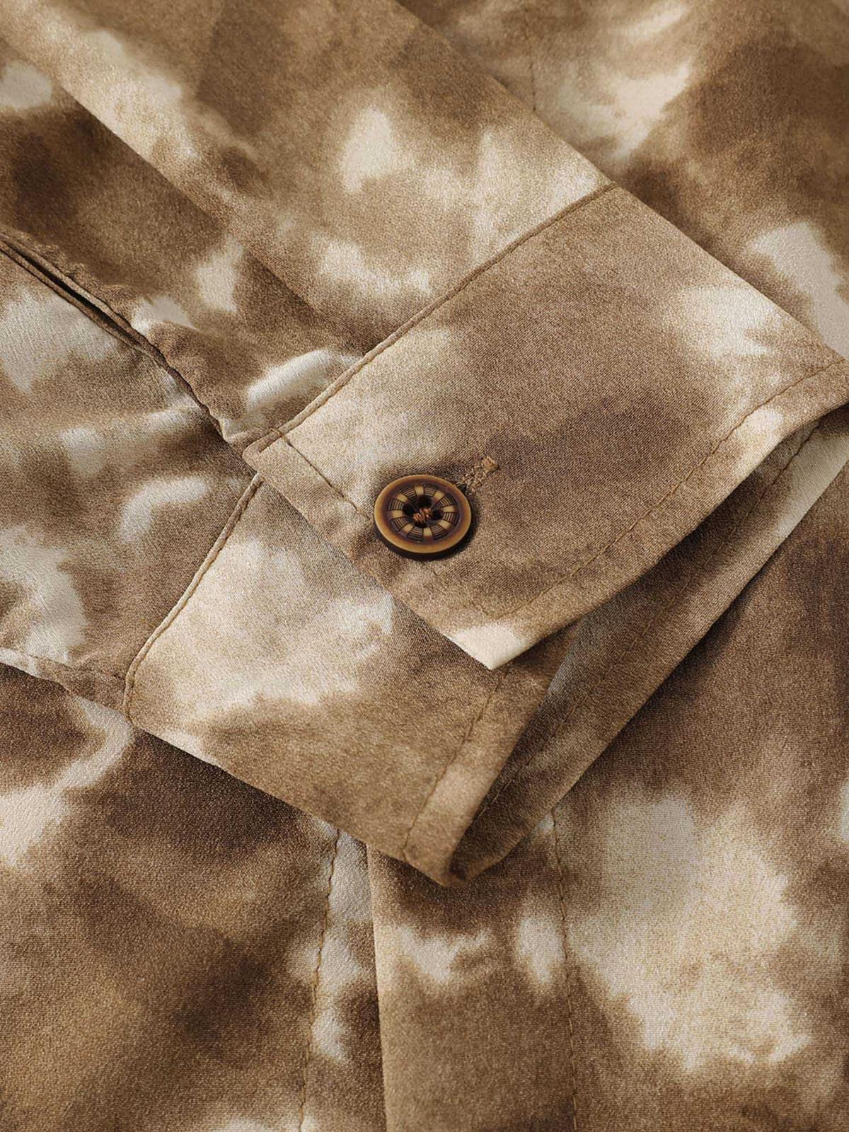 Concert Outfit American Retro All-Over Print Shirt Concert Outfit American Retro All-Over Print Shirt