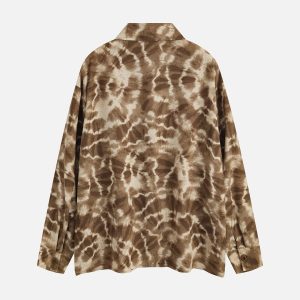 Concert Outfit American Retro All-Over Print Shirt