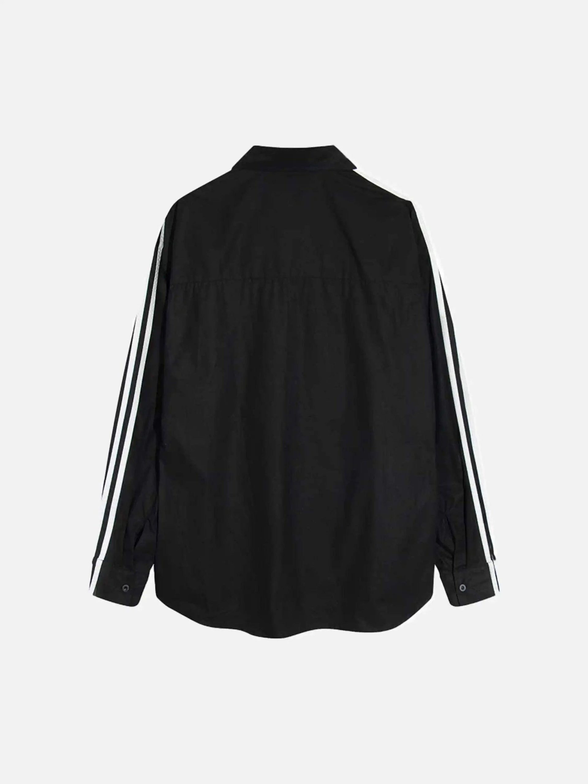 Concert Outfit American Retro College Style Lapel Long-Sleeved Shirt Concert Outfit American Retro College Style Lapel Long-Sleeved Shirt