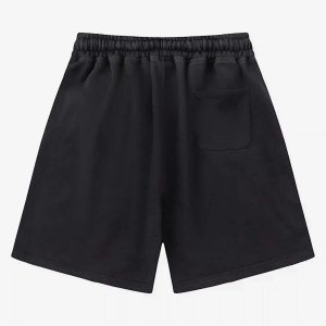 Concert Outfit American Retro Cross Cut Hole Shorts