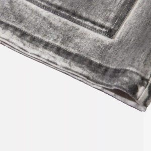 Concert Outfit American Retro Distressed Multi-Pocket Cargo Shorts