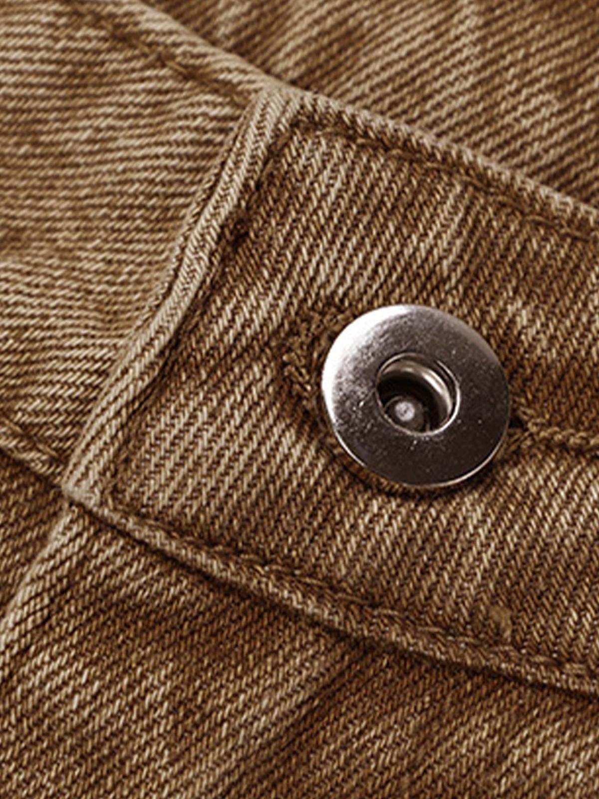 Concert Outfit American Retro Distressed Washed Denim Shorts Concert Outfit American Retro Distressed Washed Denim Shorts