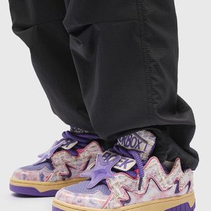 Concert Outfit American Retro High Street Sneakers Shoes