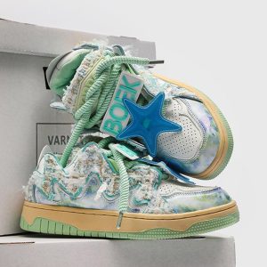 Concert Outfit American Retro High Street Sneakers Shoes