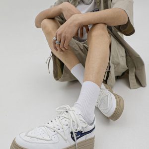 Concert Outfit American Retro Hip-Hop Monster Casual Shoes Board Shoes