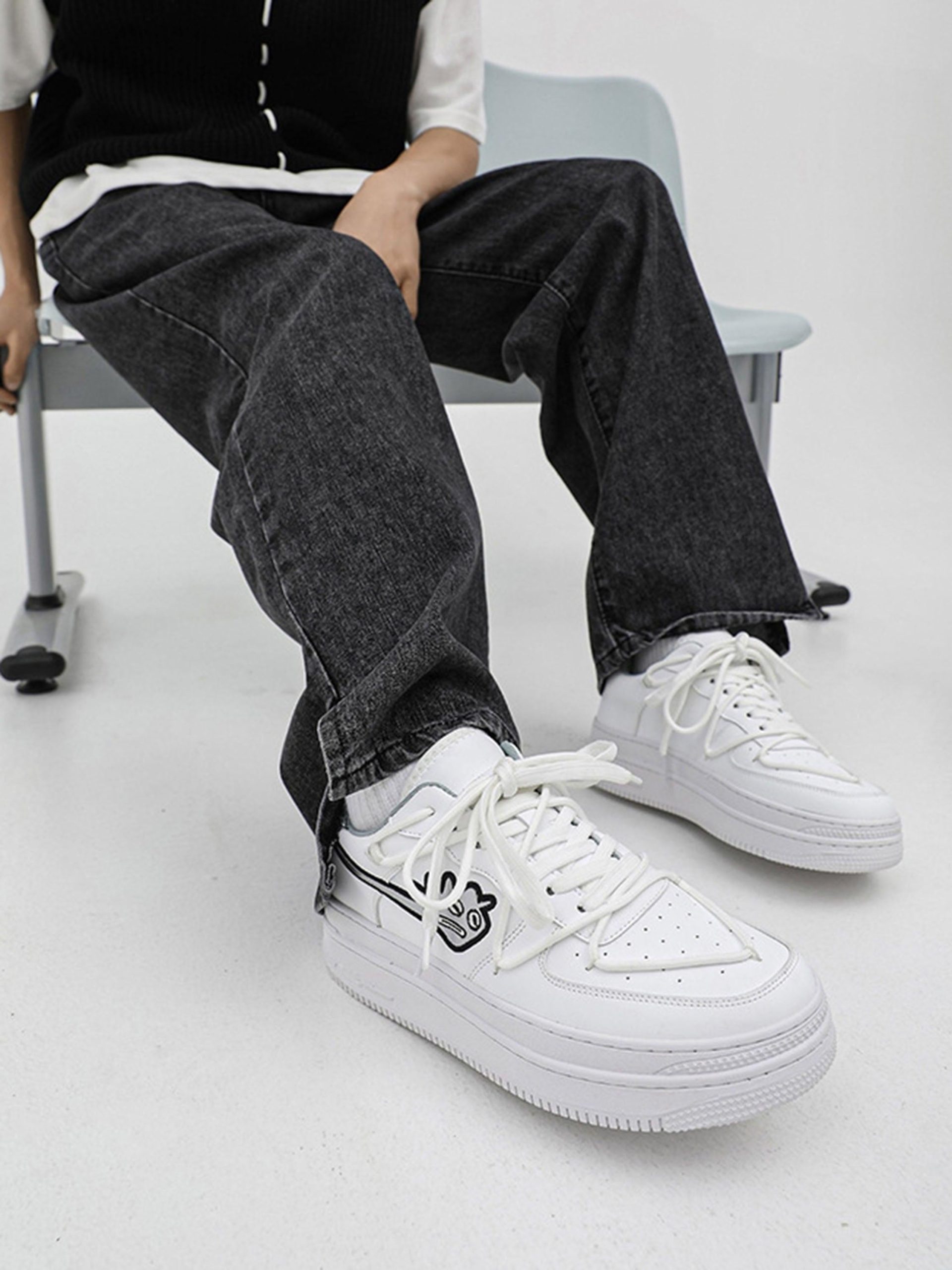 Concert Outfit American Retro Hip-Hop Monster Casual Shoes Board Shoes Concert Outfit American Retro Hip-Hop Monster Casual Shoes Board Shoes