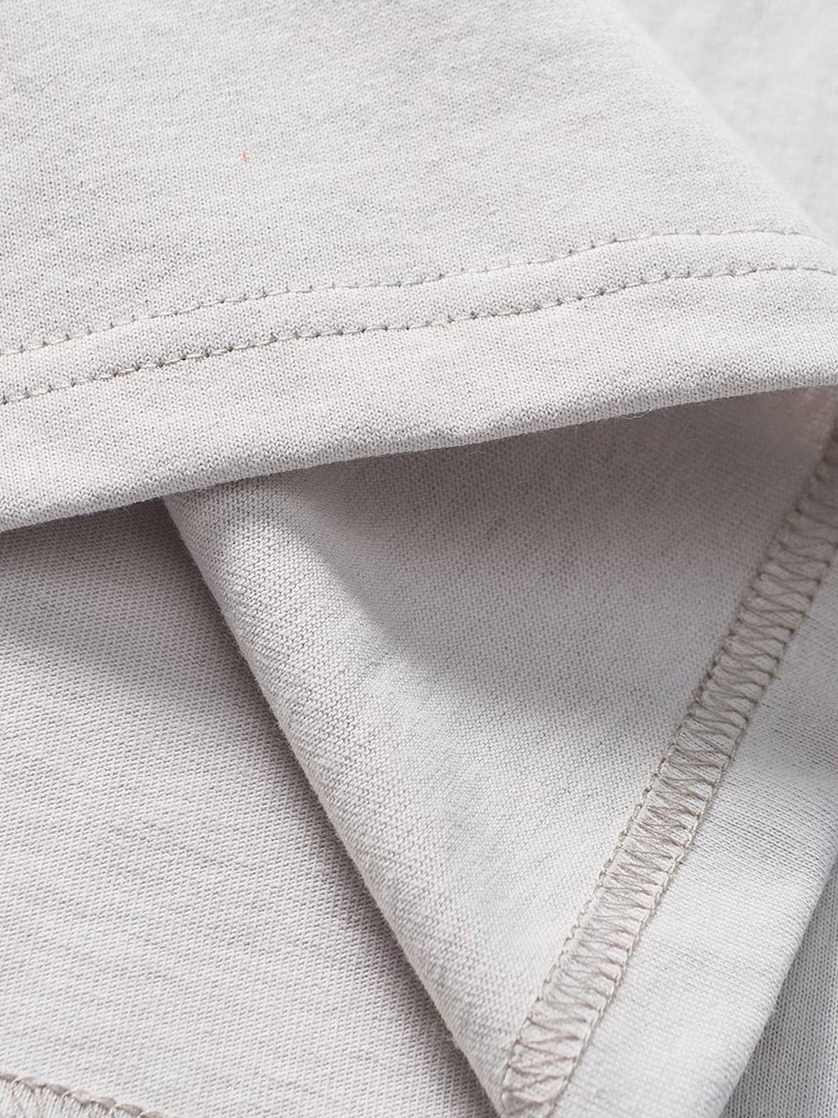 Concert Outfit American Retro Patchwork Print T-Shirt Concert Outfit American Retro Patchwork Print T-Shirt