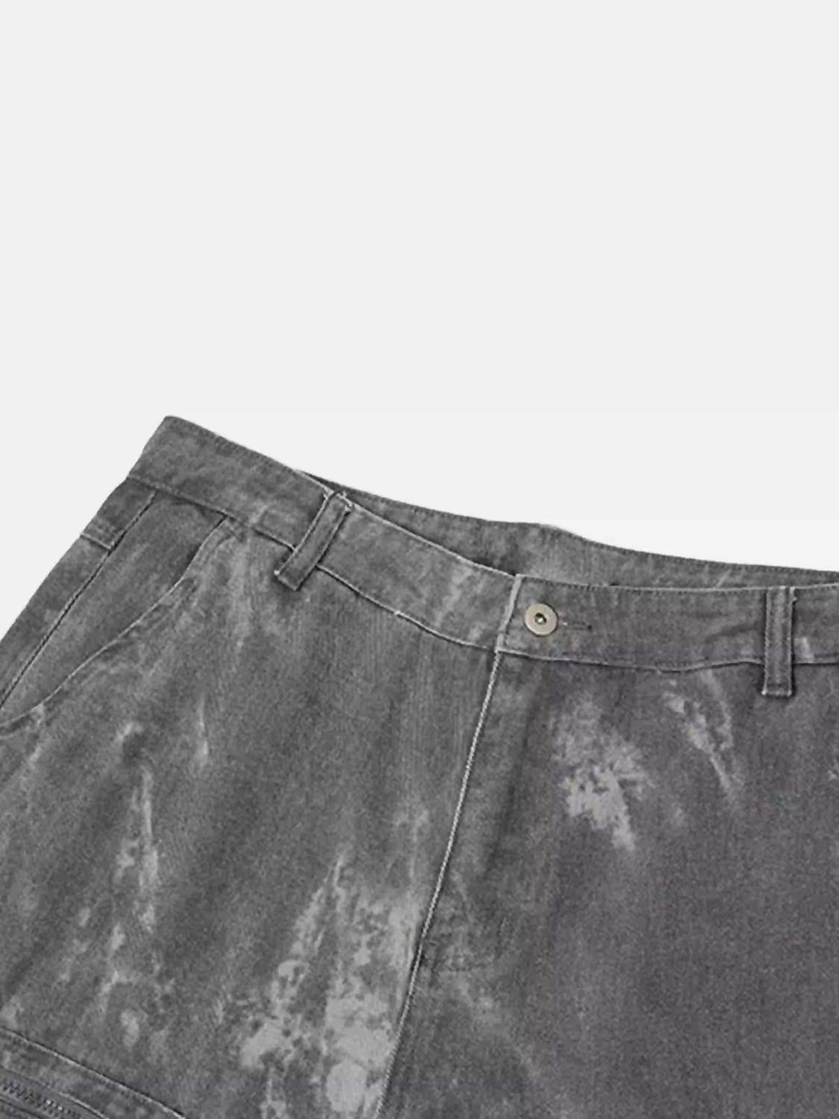 Concert Outfit American Retro Style Multi-Pocket Overalls Concert Outfit American Retro Style Multi-Pocket Overalls