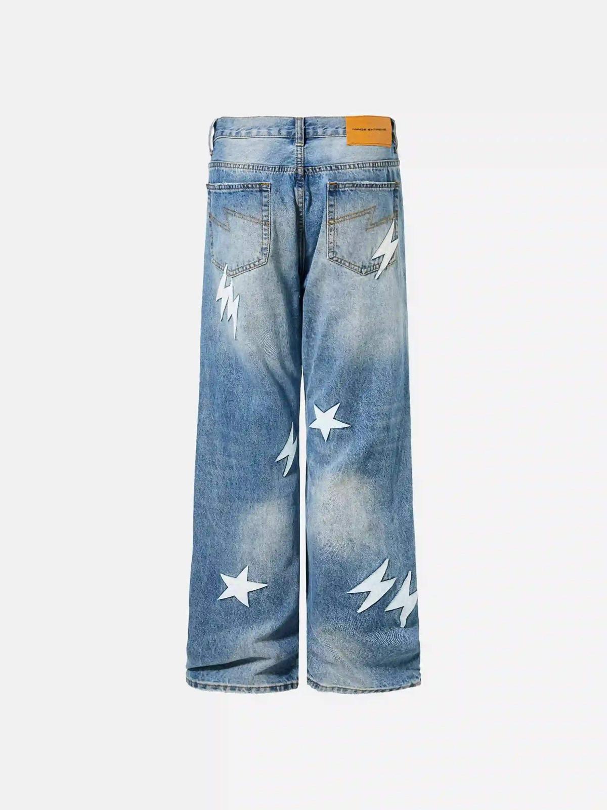 Concert Outfit American Street Lightning Straight Jeans Concert Outfit American Street Lightning Straight Jeans