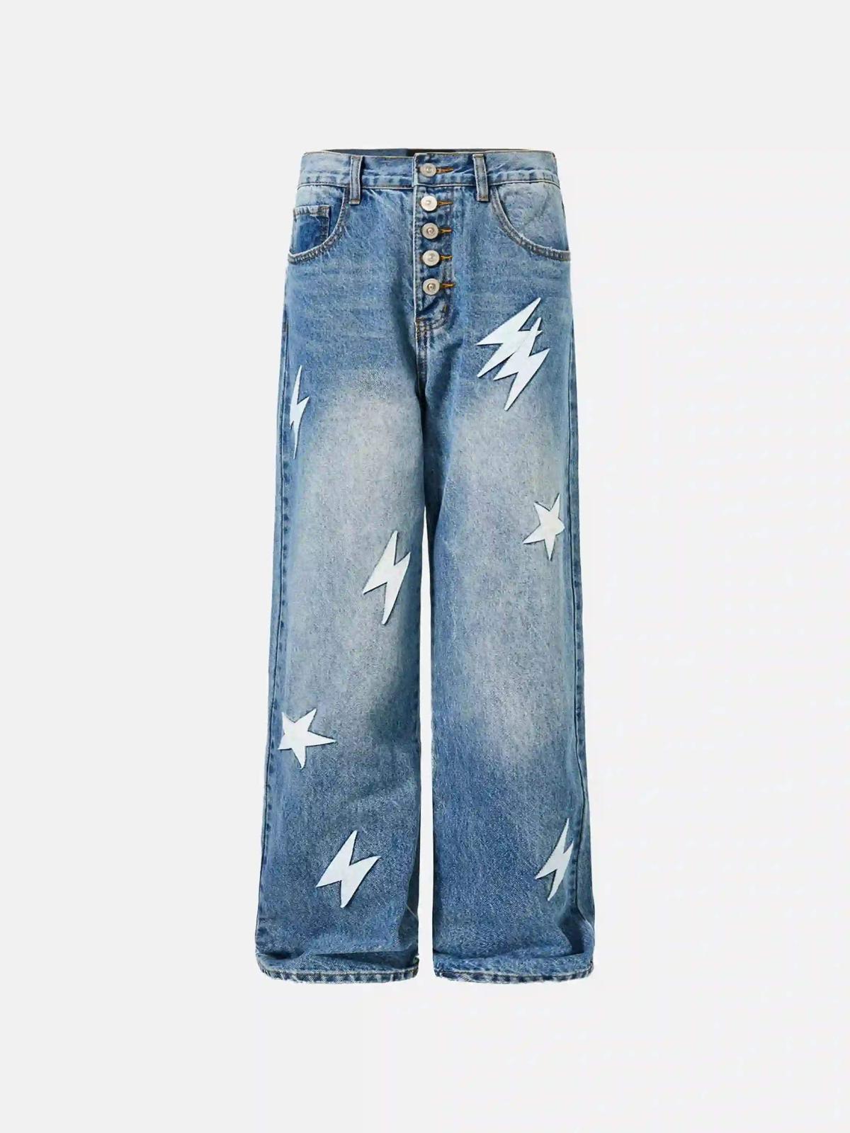 Concert Outfit American Street Lightning Straight Jeans Concert Outfit American Street Lightning Straight Jeans