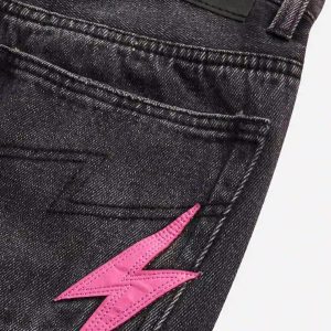 Concert Outfit American Street Lightning Straight Jeans