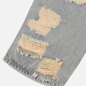 Concert Outfit American Street Ripped Jeans