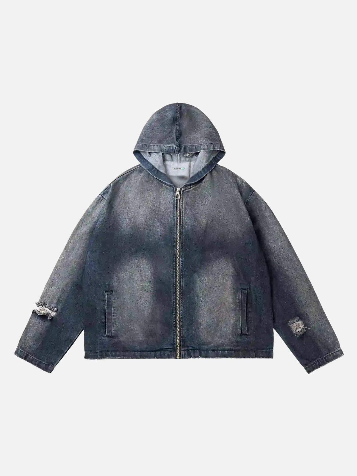 Concert Outfit American Street Style Retro Hoodie Concert Outfit American Street Style Retro Hoodie