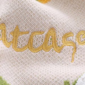 Concert Outfit American Style Graffiti Love Sweater Vest