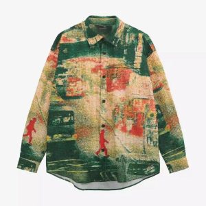 Concert Outfit American Thermal Imaging Seersucker Shirt