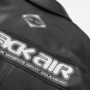 Concert Outfit American Vintage Street PU Leather Jacket