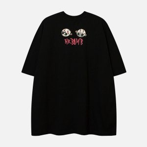 Concert Outfit Anime Character Printed T-Shirt