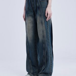 Concert Outfit Arc Patchwork Jeans