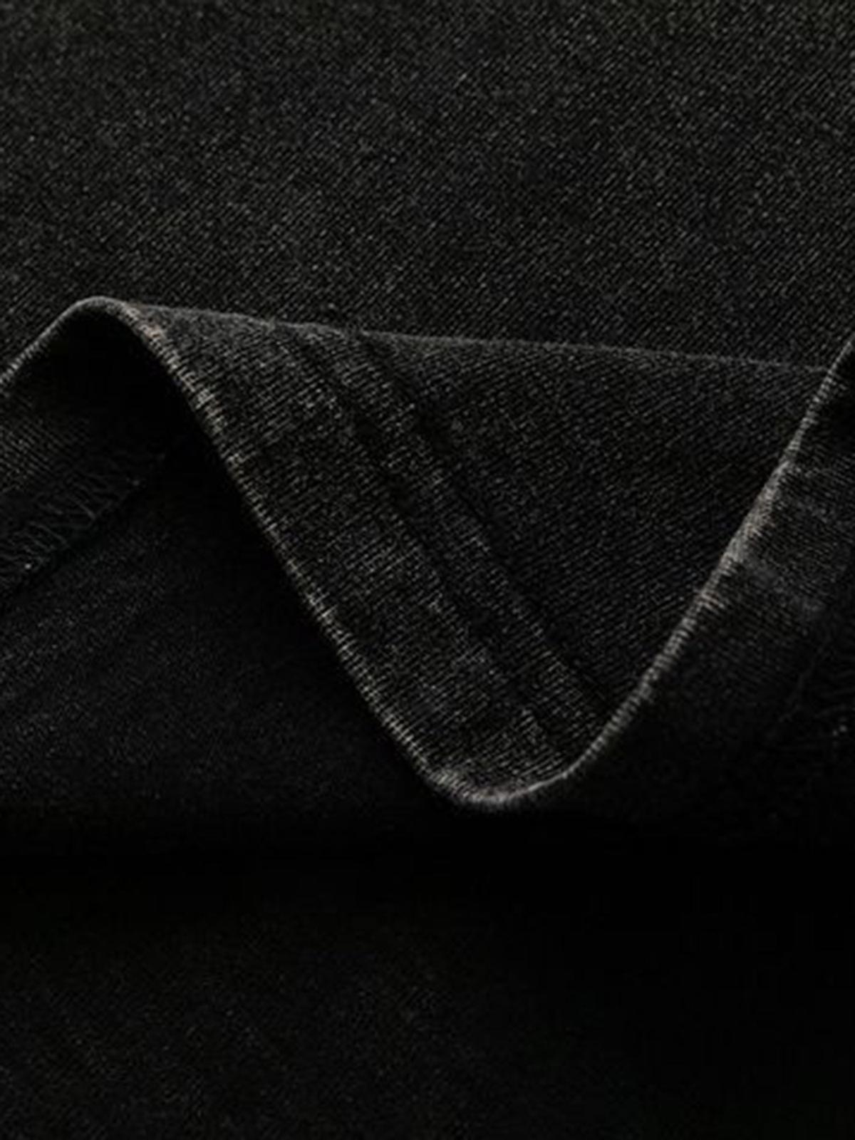 Concert Outfit Art Letter Washed Distressed Vest Concert Outfit Art Letter Washed Distressed Vest