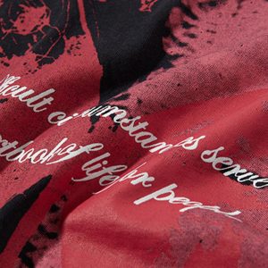 Concert Outfit Asymmetric Distressed Graffiti Chain Vest