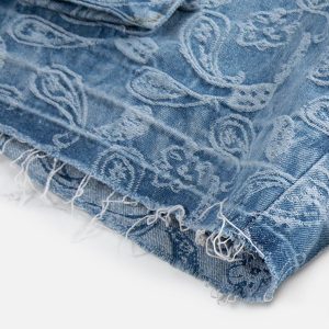 Concert Outfit Bandana Jacquard Washed Jorts