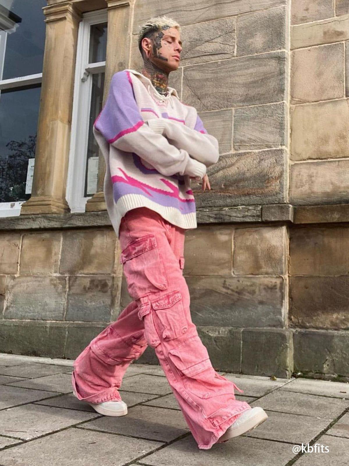 Concert Outfit Barbiecore Cargo Jeans Concert Outfit Barbiecore Cargo Jeans