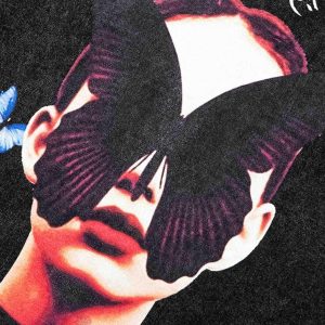 Concert Outfit Black Butterfly Girl T-Shirt