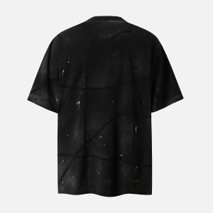 Concert Outfit BLAMACAR BVTD Oversized Tie-Dye T-Shirt