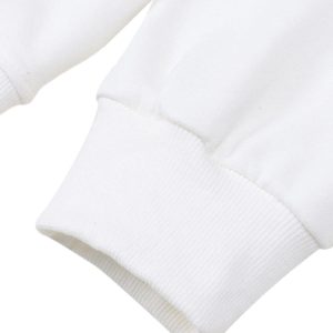 Concert Outfit Blur Graphic Chain Hooded Sweatshirt