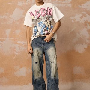 Concert Outfit Bold Streetwear Design Graphic T-Shirt