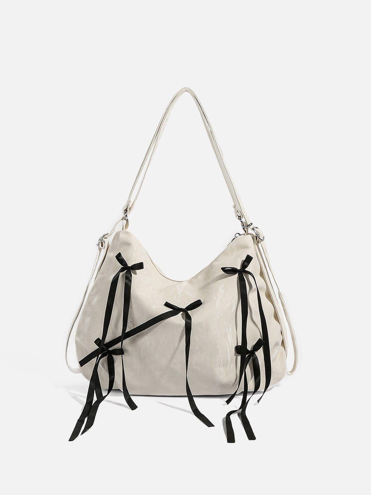 Concert Outfit Bow Decoration Tote Bag Concert Outfit Bow Decoration Tote Bag