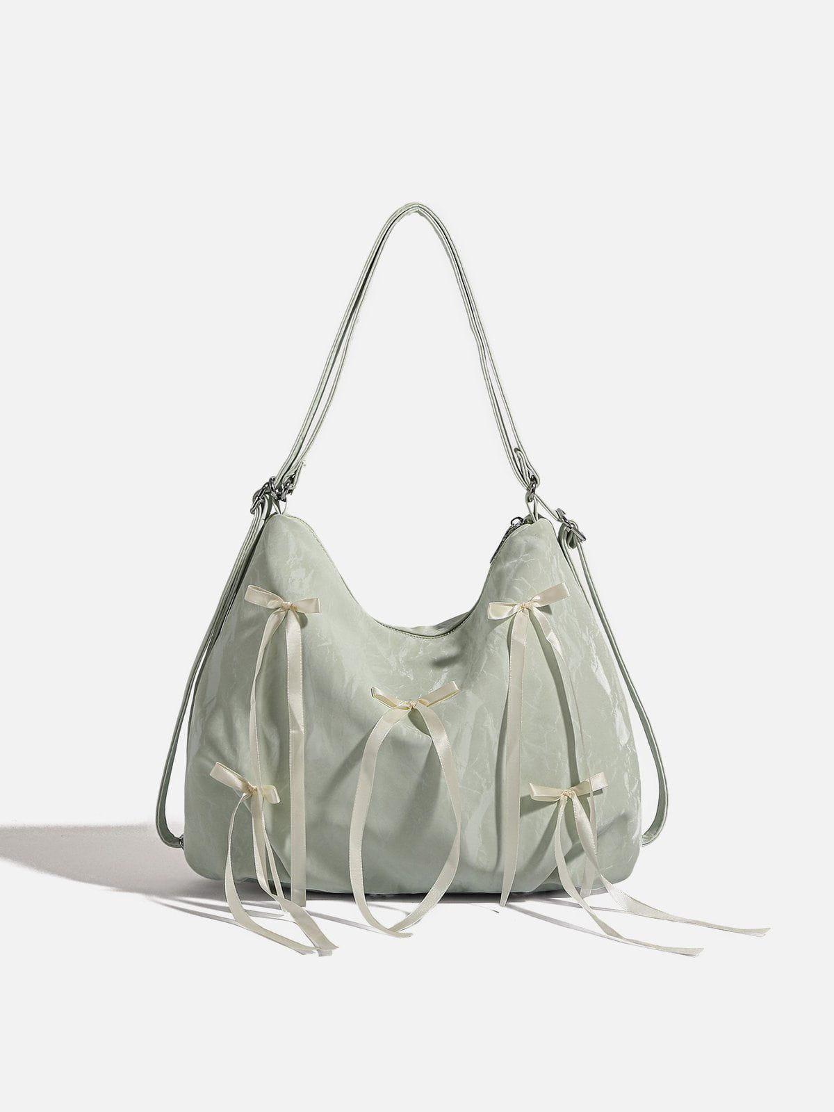 Concert Outfit Bow Decoration Tote Bag Concert Outfit Bow Decoration Tote Bag