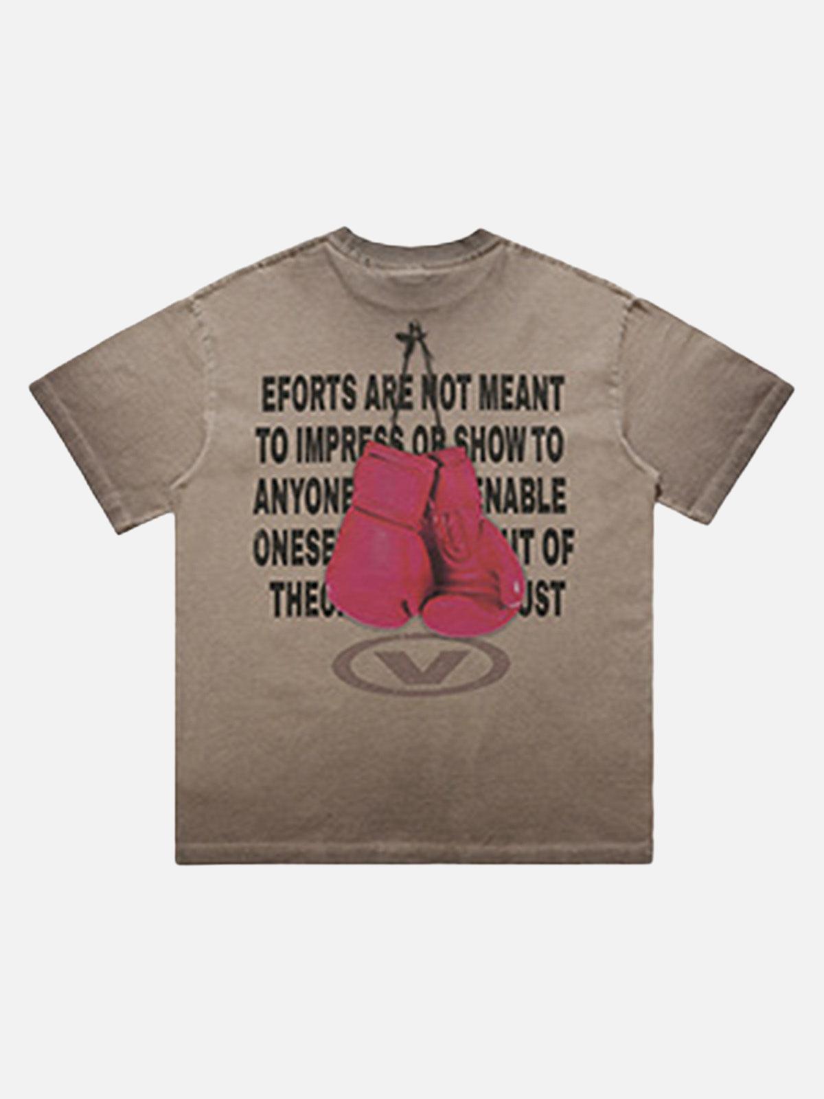 Concert Outfit Boxing Boy Graphic T-Shirt Concert Outfit Boxing Boy Graphic T-Shirt