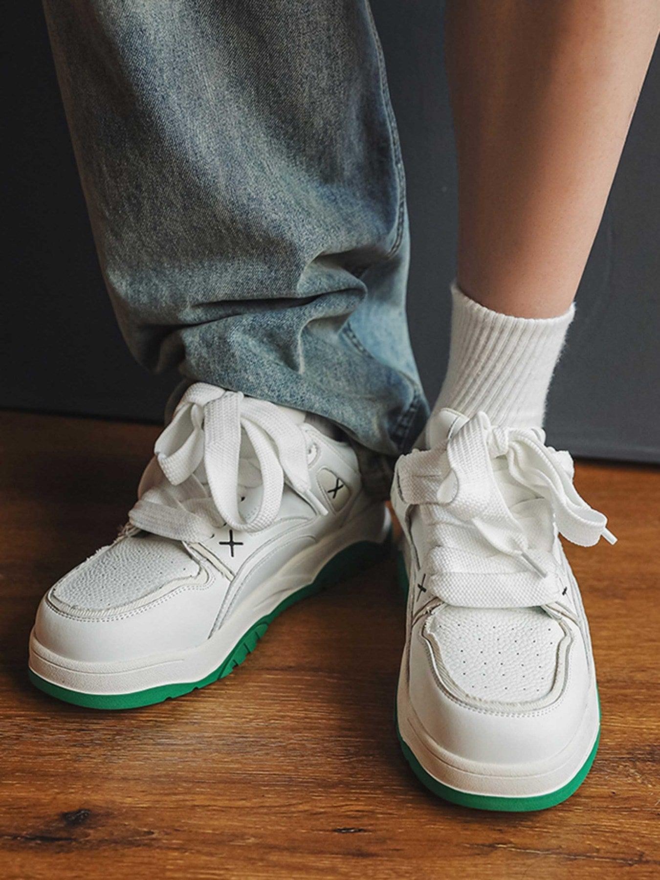 Concert Outfit Breathable Thick-Soled Versatile Board Shoes Concert Outfit Breathable Thick-Soled Versatile Board Shoes