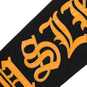 Concert Outfit Burning Text Embroidered Letters Jeans