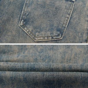 Concert Outfit Butterfly Leg Cutout Jeans