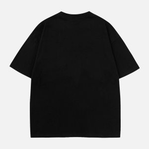 Concert Outfit Butterfly Patch Embroidered Graphic T-Shirt