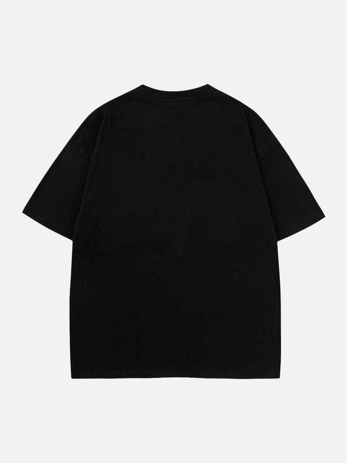 Concert Outfit Butterfly Patch Embroidered Graphic T-Shirt Concert Outfit Butterfly Patch Embroidered Graphic T-Shirt