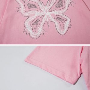 Concert Outfit Butterfly Print Tee