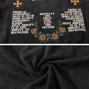 Concert Outfit Butterfly Skull Print Tee