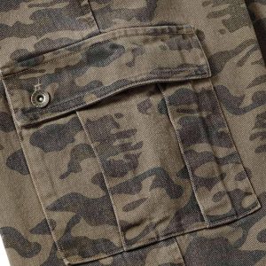Concert Outfit Camouflage Cargo Pants